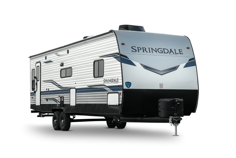 2022 Springdale Travel Trailer Exterior White