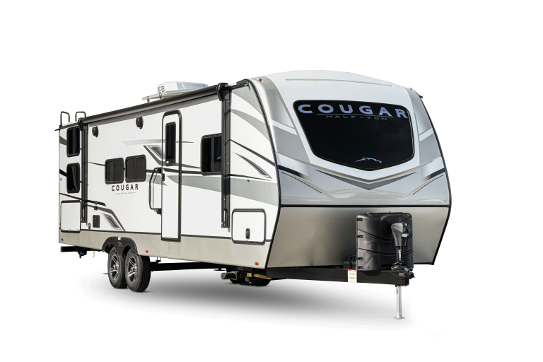 2023 cougar exterior half ton travel trailer