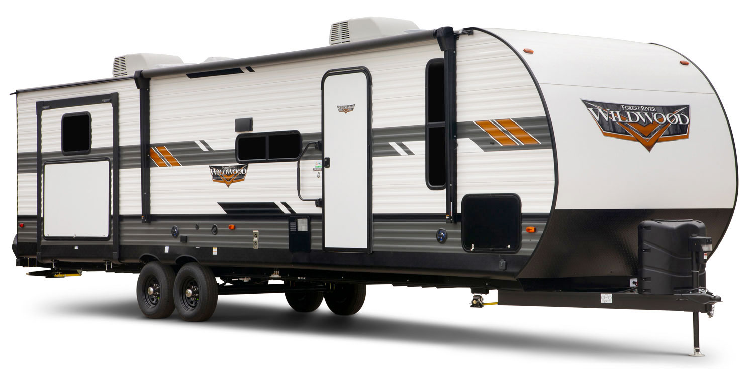 wildwood travel trailer exterior 2022